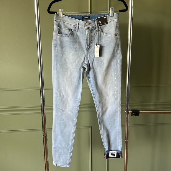 Express Skinny Mid Rise Jegging - Picture 1 of 4